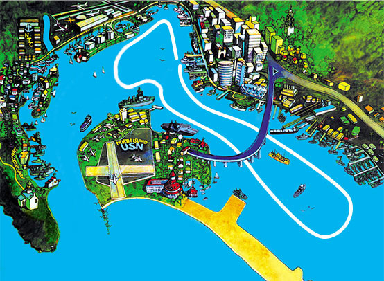 South Route Map
