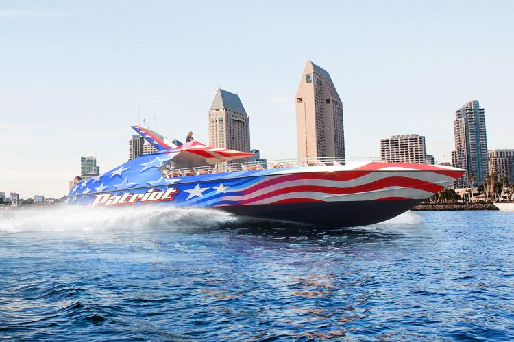 speed boat tour san diego