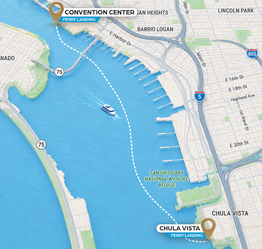 Flagship Ferry - Convention Center/Chula Vista Route
