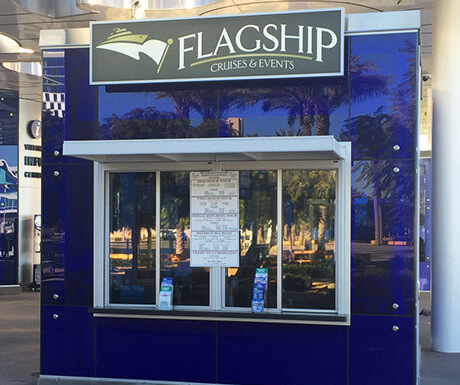 Flagship Ticket booth