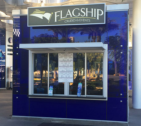 Flagship Ticket booth